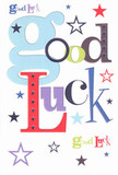 You feel the spirit of encouragement leap from this bright good luck card-a feeling comparable to sending off loved ones under the leafy canopies of Canons Park. 'Good Luck' is written in a cascade of bold colors: oversized pastel blue mingles with passionate reds, fresh moss greens, and striking violets. Each font is as thoughtfully selected as stems in a bespoke arrangement from Flowers Stanmore, creating a delightful visual harmony. Playful stars, in navy, lemon-lime, and hints of lilac, spark across a soft white background, conjuring visions of starry skies above quiet Stanmore streets. The card's texture is satisfyingly smooth-almost cool to the touch-like the slip of quality cardstock between your fingers before it accompanies a bouquet to a neighbour's front door. Ideal for marking new chapters-be it exams, new jobs, or exciting adventures-this card encapsulates the hope and kindness that defines the Stanmore community, offering not only a message but a heartfelt wish carried in every detail.
